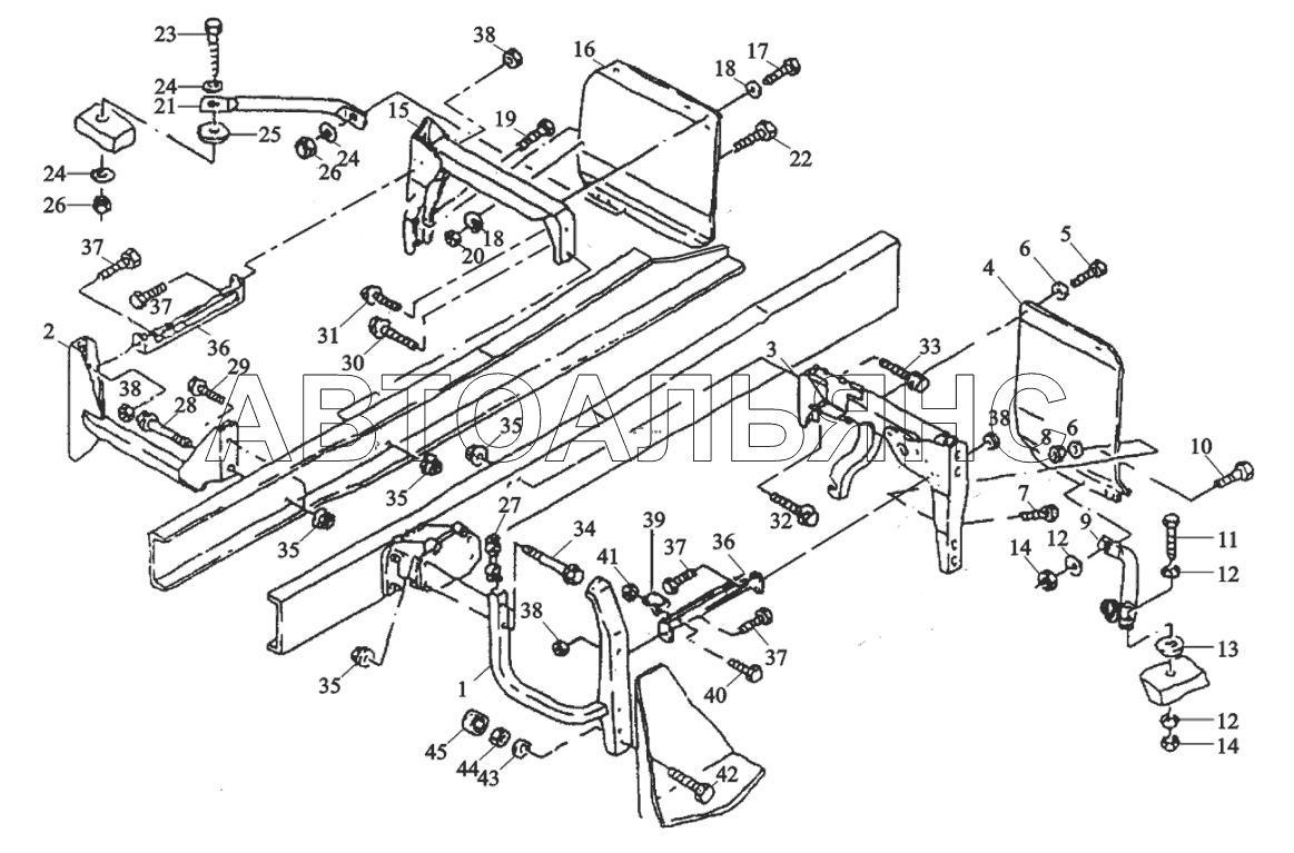 FOOT PANEL BRACKET