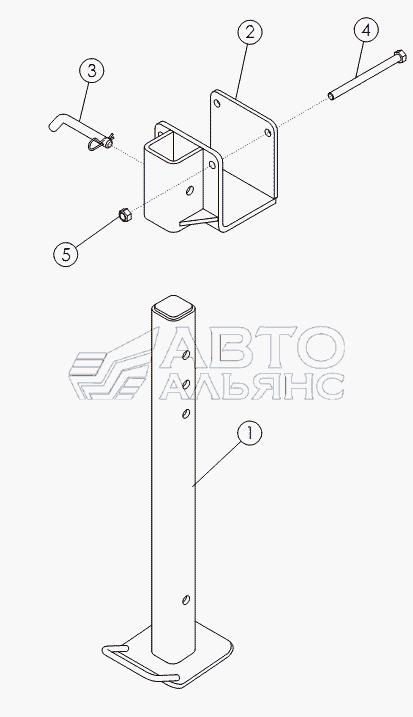 HARVESTER STAND №63397 (OPTIONAL)