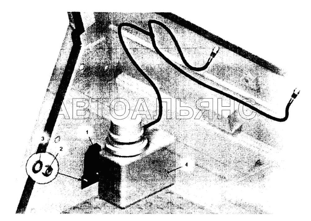 Установка стеклоомывателя;Mounting of windshield washer