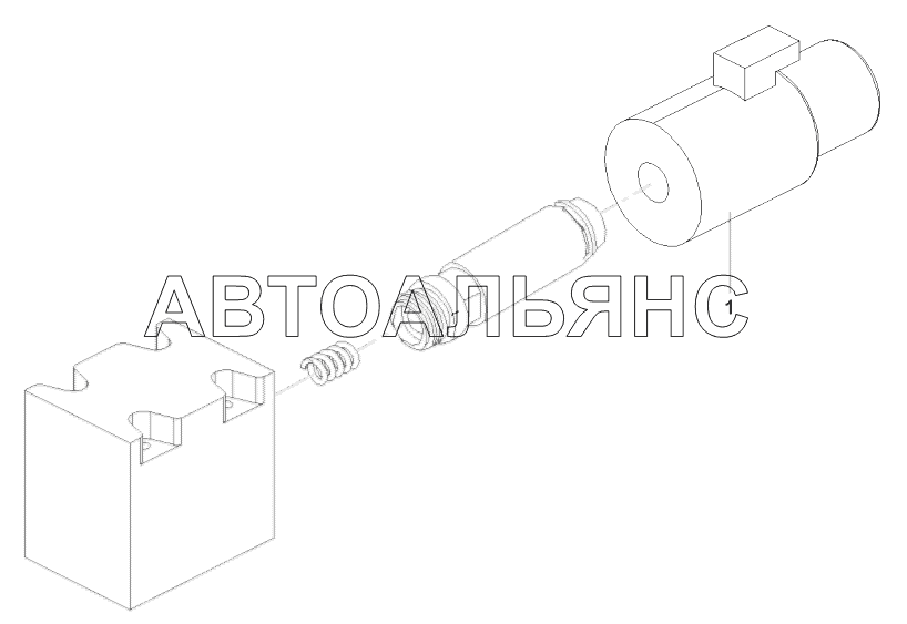 Клапан, электромагнитный