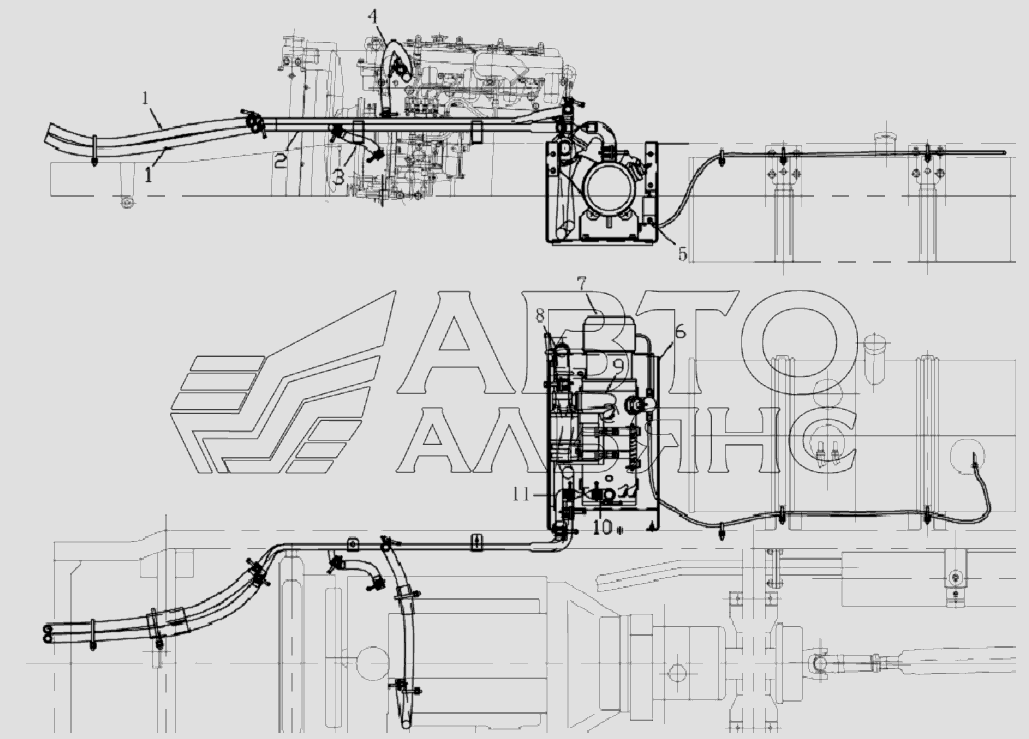 8101D134XZ Warm wind pipeline equipment