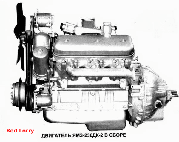 Двигатель ЯМЗ-236ДК-2 в сборе