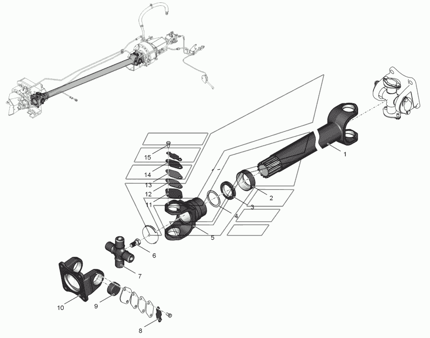 2256010-4239000 Вал карданный