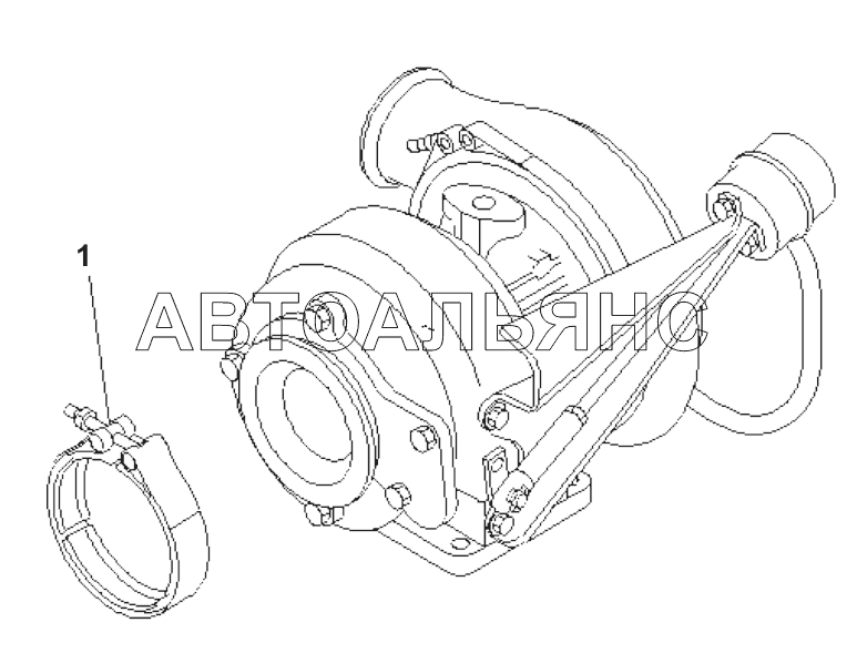 EXHAUST CONNECTOR CLAMP