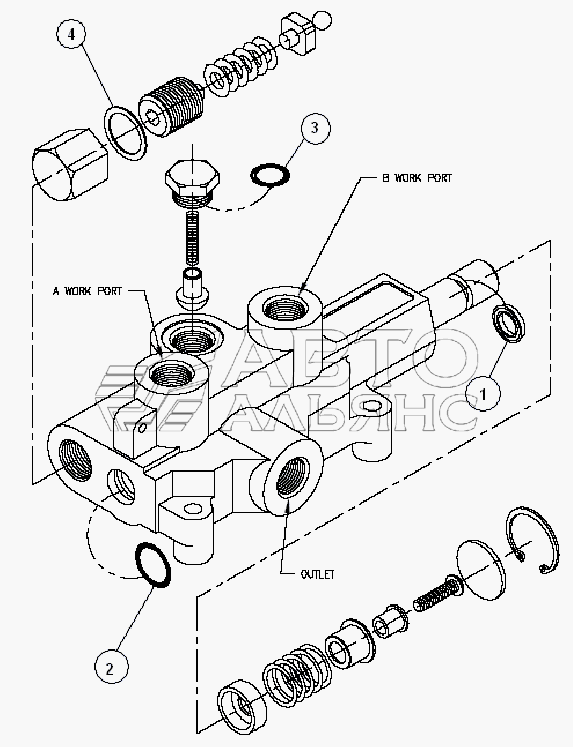 ROW FINDER VALVE №62350