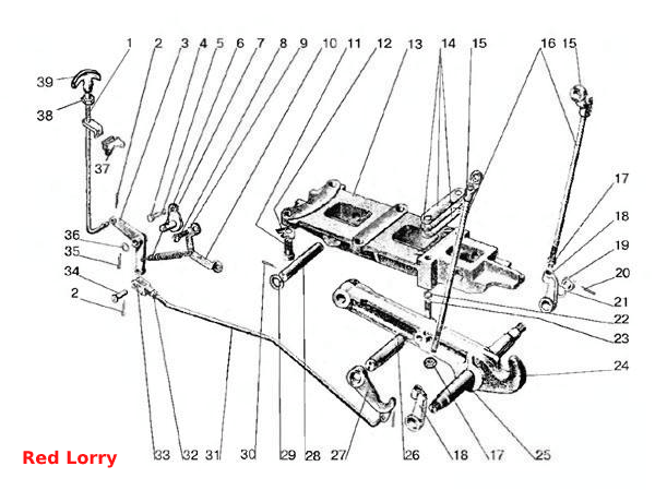 Крюк прицепной гидрофицированный (по заказу, кроме трактора «БЕЛАРУС-82П»)