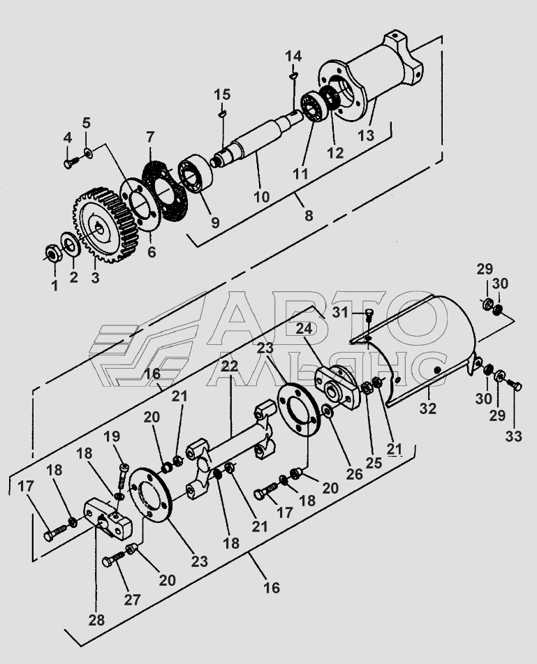 INJECTION PUMP - ENGINE 612DSJL/290HP