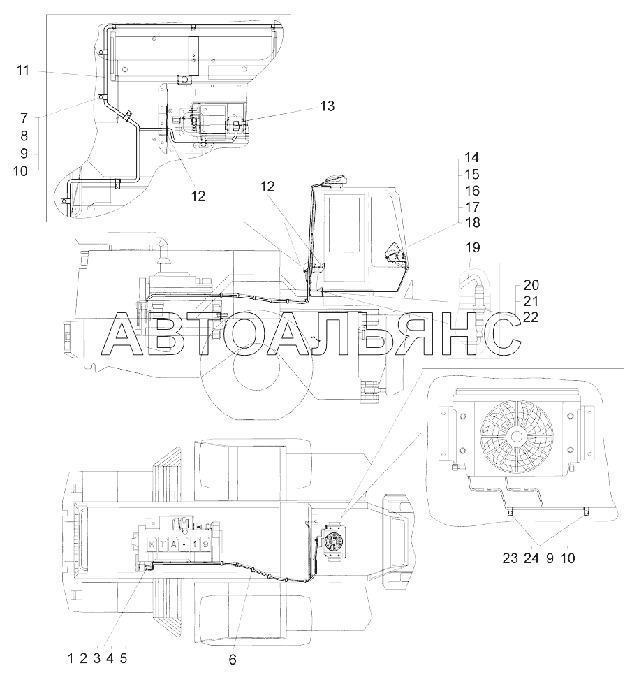 Установка электрооборудования кондиционера ;Mounting of the air conditioner electric equipment