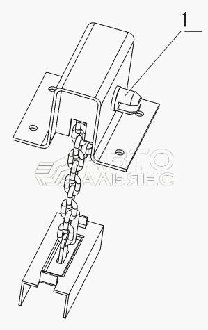 3105D4 Spare tire regulator system