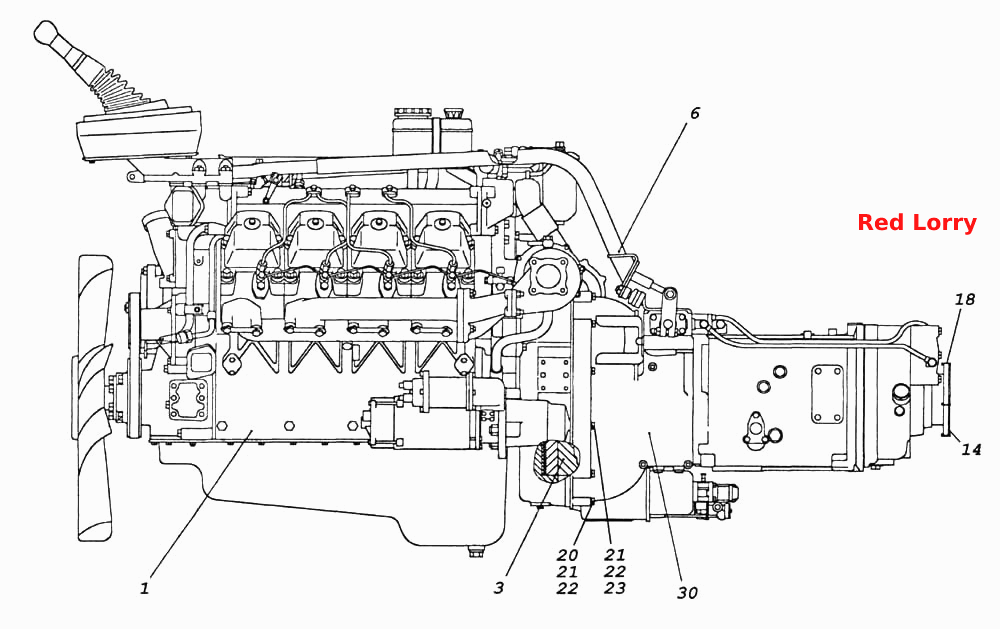 Агрегат силовой 740.50-360