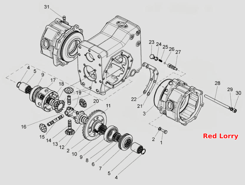 Дифференциал (для тракторов «БЕЛАРУС-310Р/320Р»