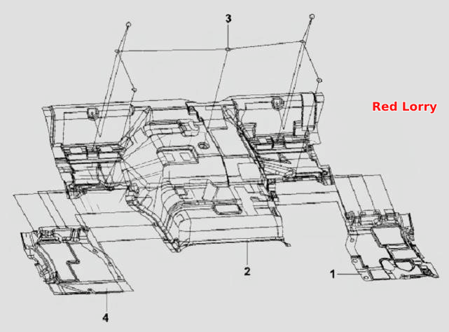 Cab Carpet Subassembly