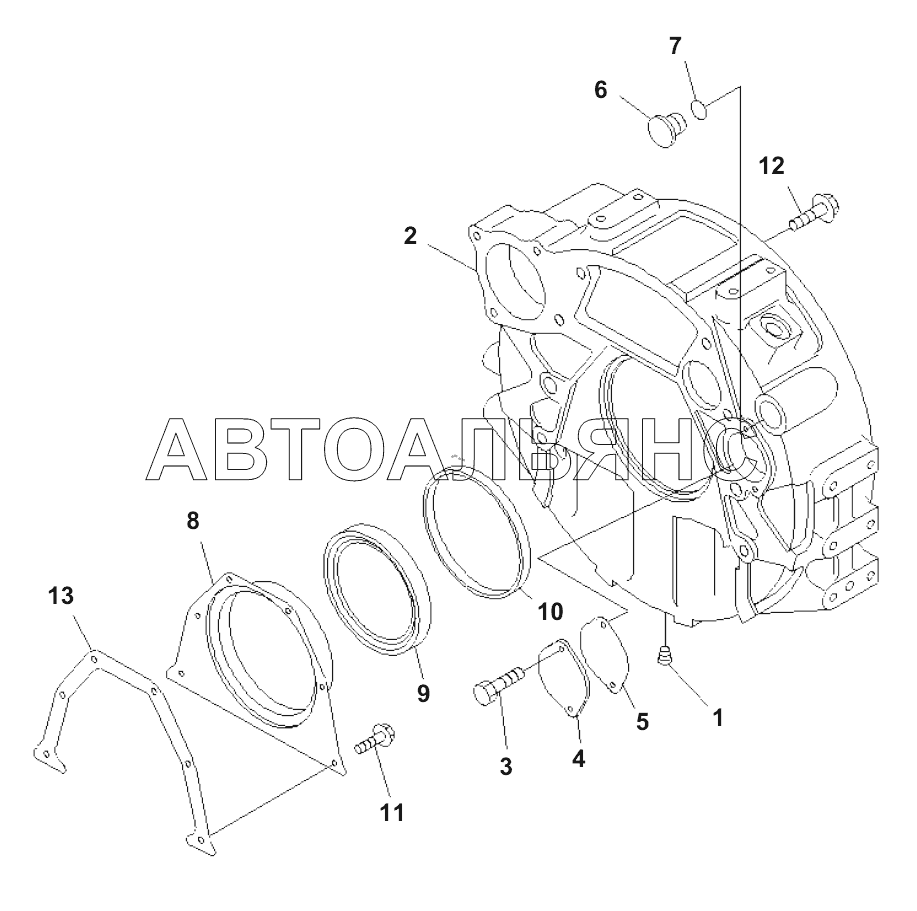 FLYWHEEL HOUSING