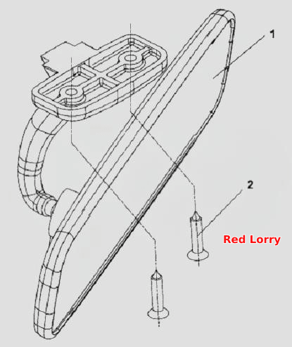 Interior Rearview Mirror Subassembly
