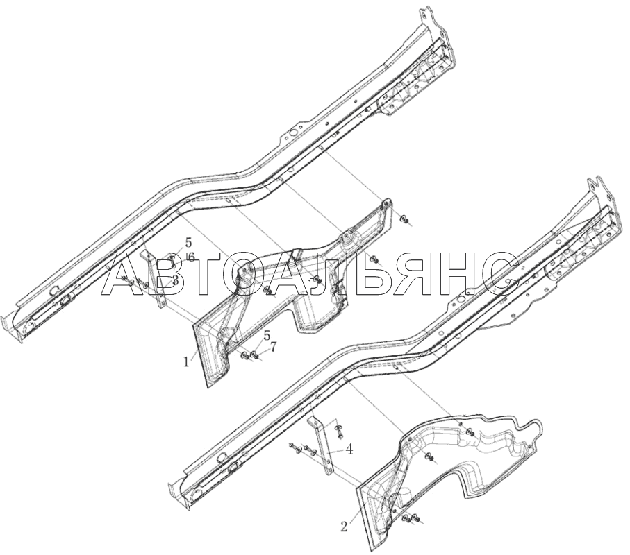 FRONT WINDSHIELD ASSEMBLY