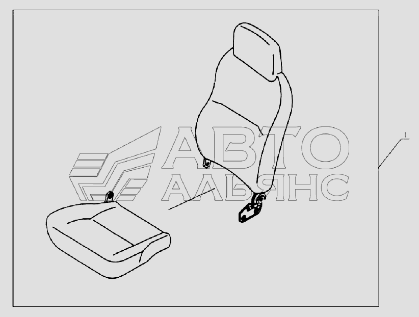 6800D4-sg0 Driver's seat