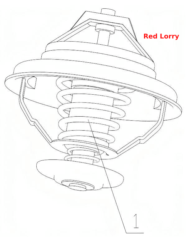 340-1306000/02 Thermostat Assembly