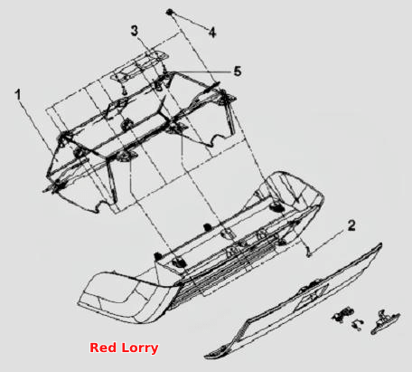 Top Cover Glove Box Subassembly