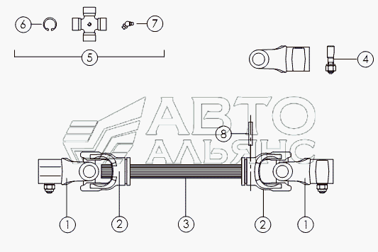 SIDE DRIVELINE №52397