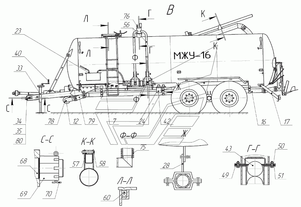 Машина МЖУ-16
