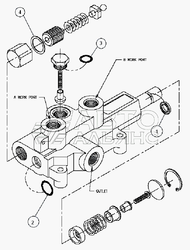 ROW FINDER VALVE №62350
