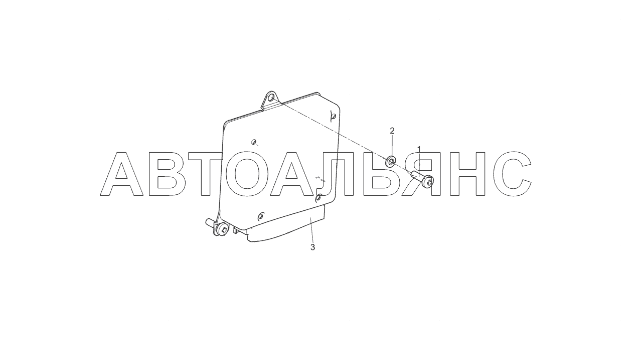 5297-4015012-40 Установка блока управления АБС