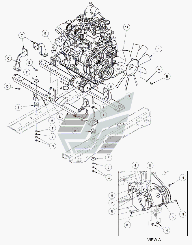 ENGINE SUB ASSEMBLY