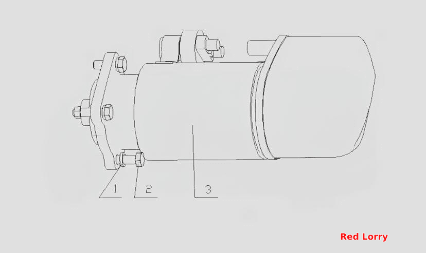 M38T1- Стартер в сборе