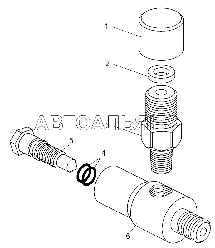Клапан (75306-8609360);Valve