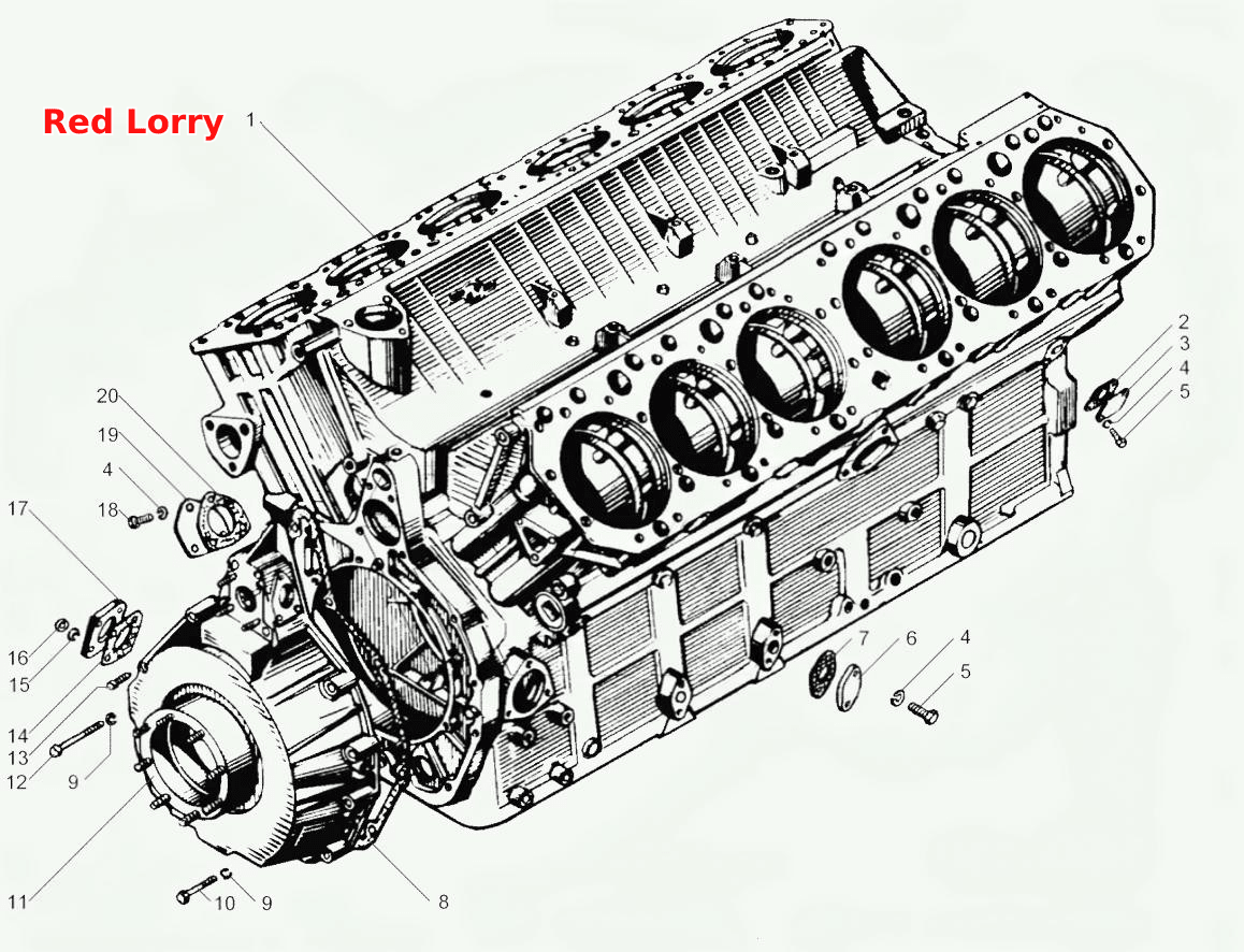 Блок цилиндров ЯМЗ-240БМ2