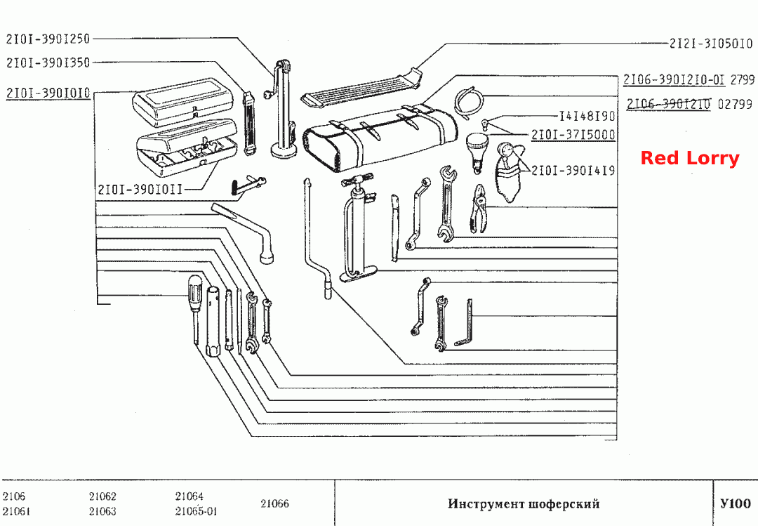 Инструмент шоферский