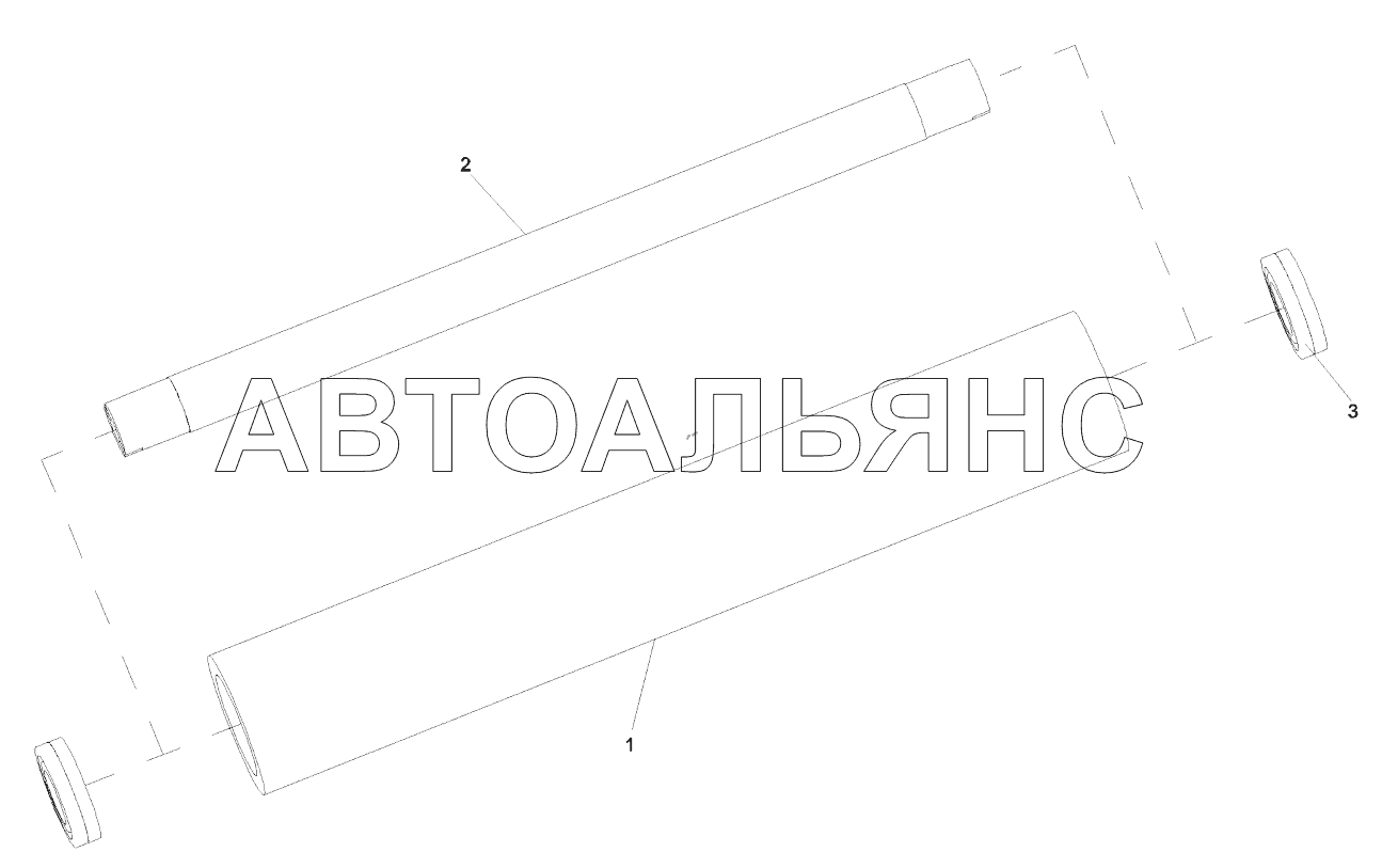 Ролик, держатель троса