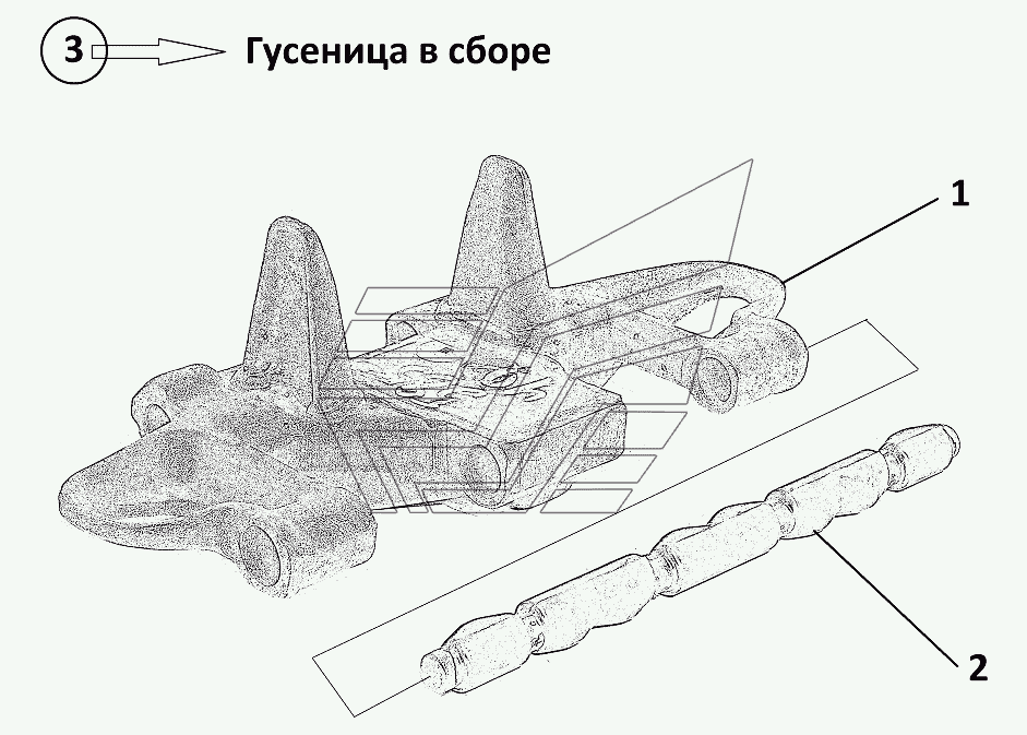 Гусеница движителя