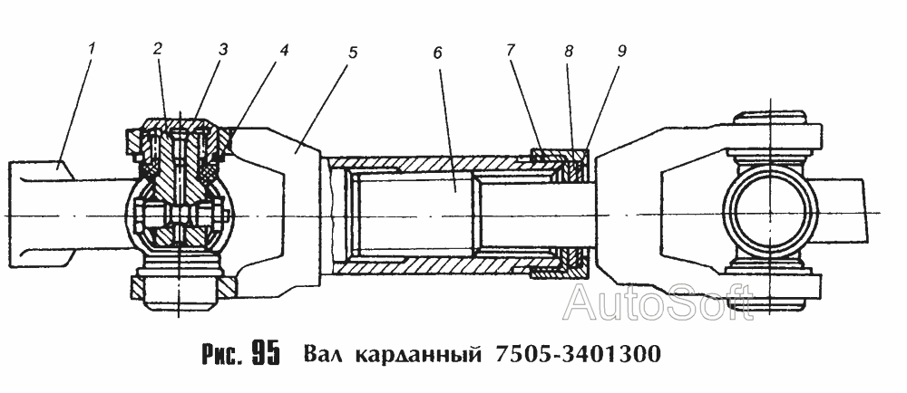 Вал карданный