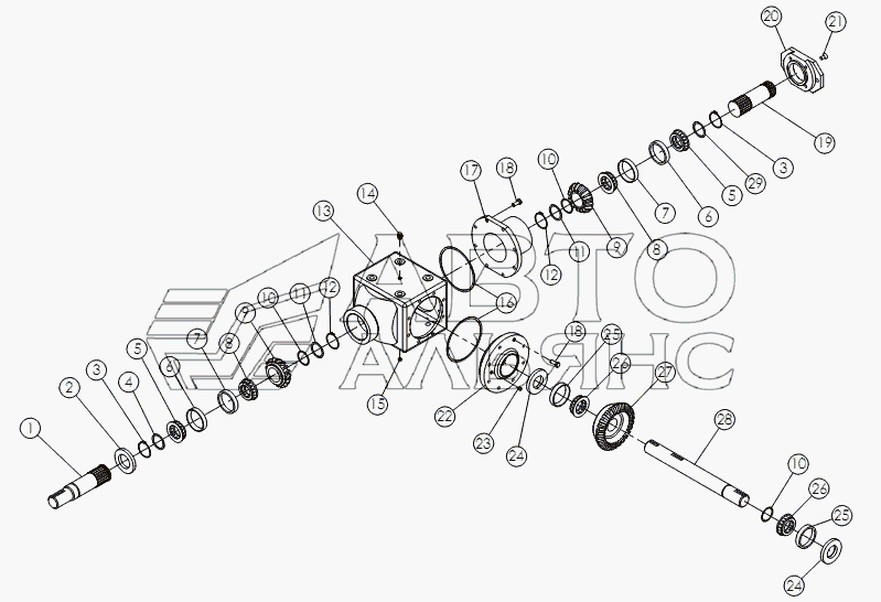 GEARBOX (1.81:1) №62015