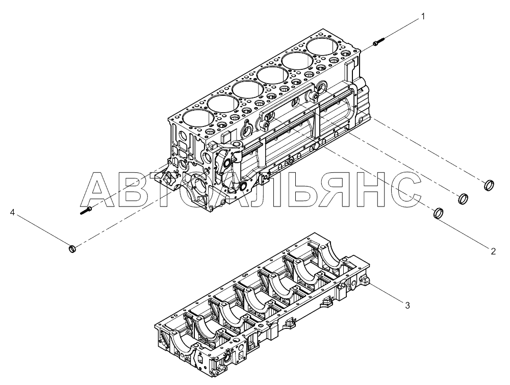 Crankcase assembly