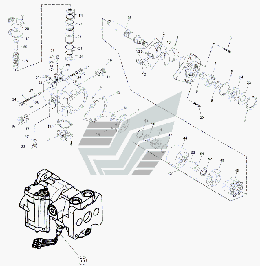 DRIVE WHEEL MOTOR