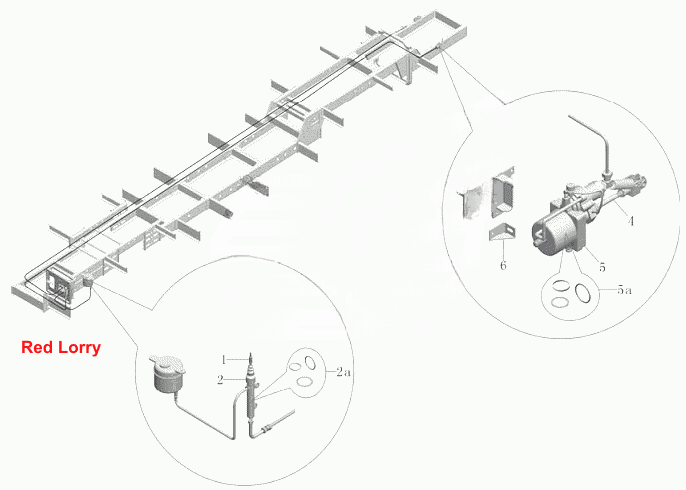 Механизм управления сцеплением (QJ805 SAE2) PD22-1602-01