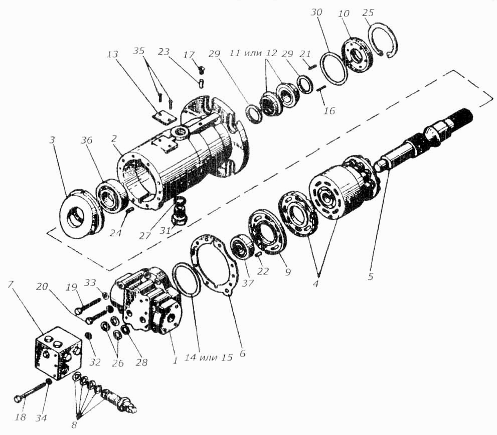 Мотор гидравлический SM-23