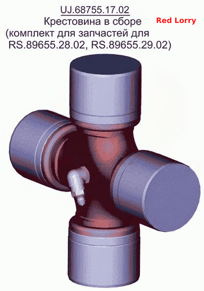 Крестовина в сборе UJ.68755.17.02