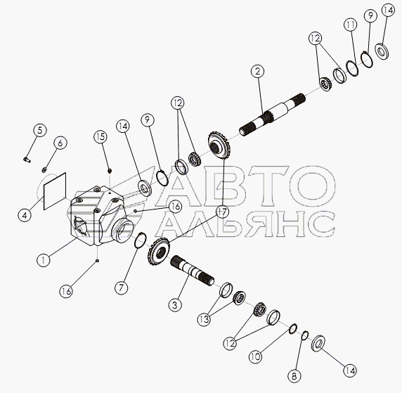 GEARBOX T-TYPE