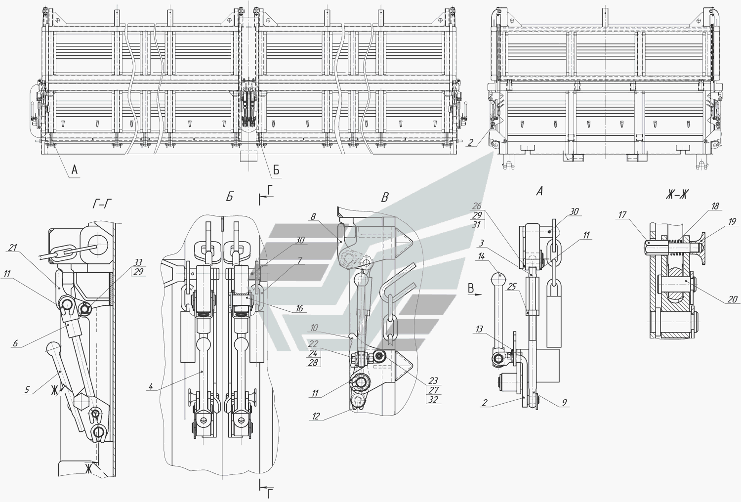 45144-8500032 Установка запоров