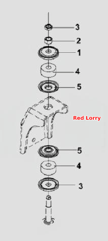 Vibration Damper Upper Pin & Fastener