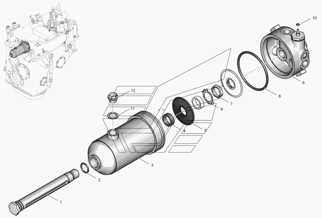 2256010-1716000 Фильтр коробки передач
