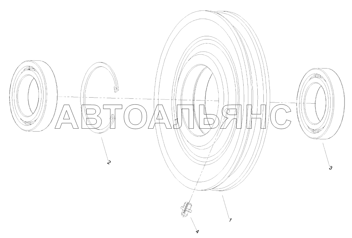 Колесо GP, направляющие