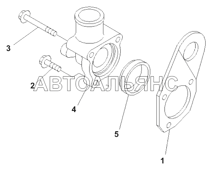 THERMOSTAT HOUSING