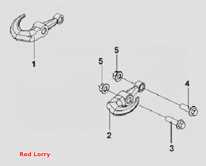 Front Towing Hook Subassembly