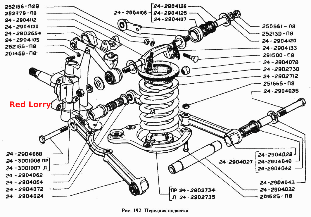 Передняя подвеска