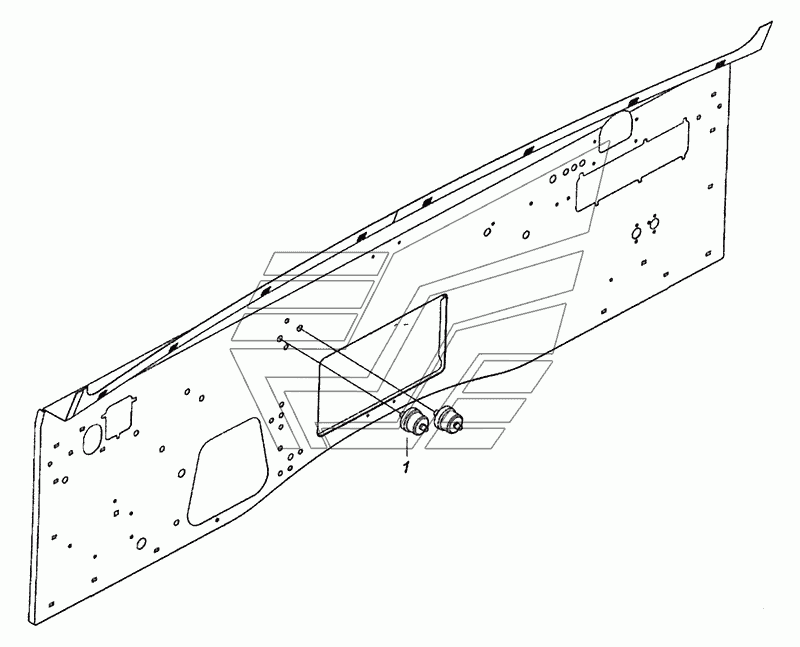 4308-3830005 Установка датчиков указателя давления воздуха