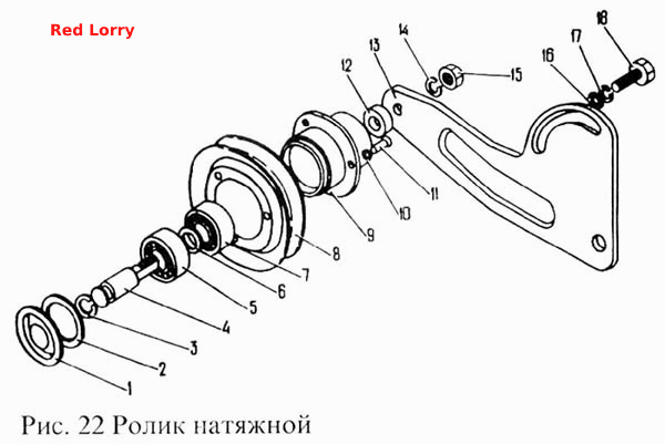 Ролик натяжной